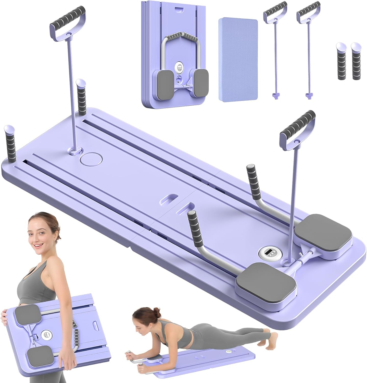 5-in-1 Foldable Pilates Reformer Board