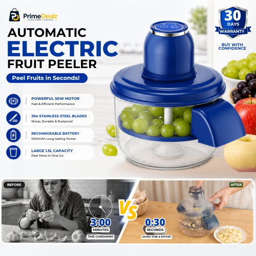 Rechargeable Garlic & Fruit Peeler