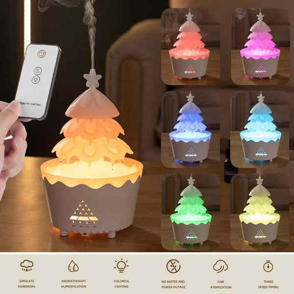 Household Mute Small Remote Control Humidifier For Home - Christmas Gift