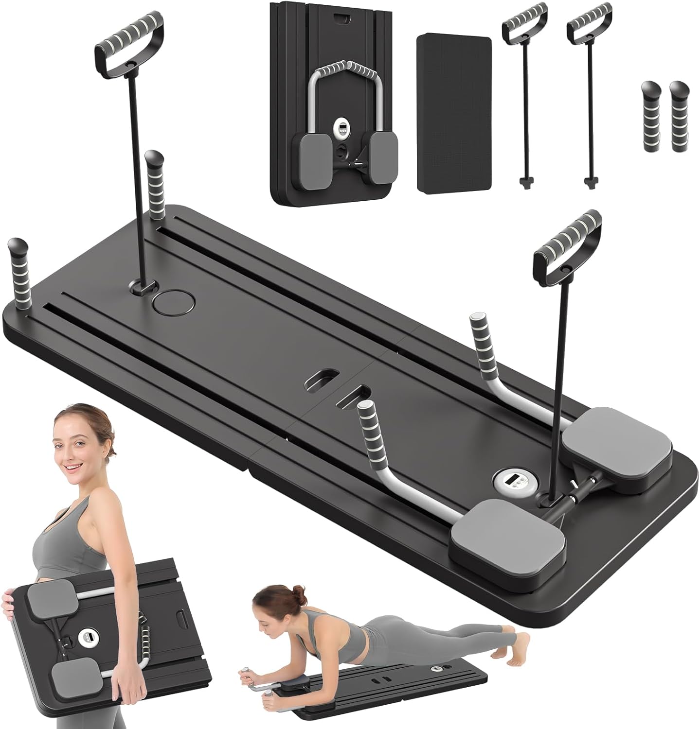 5-in-1 Foldable Pilates Reformer Board