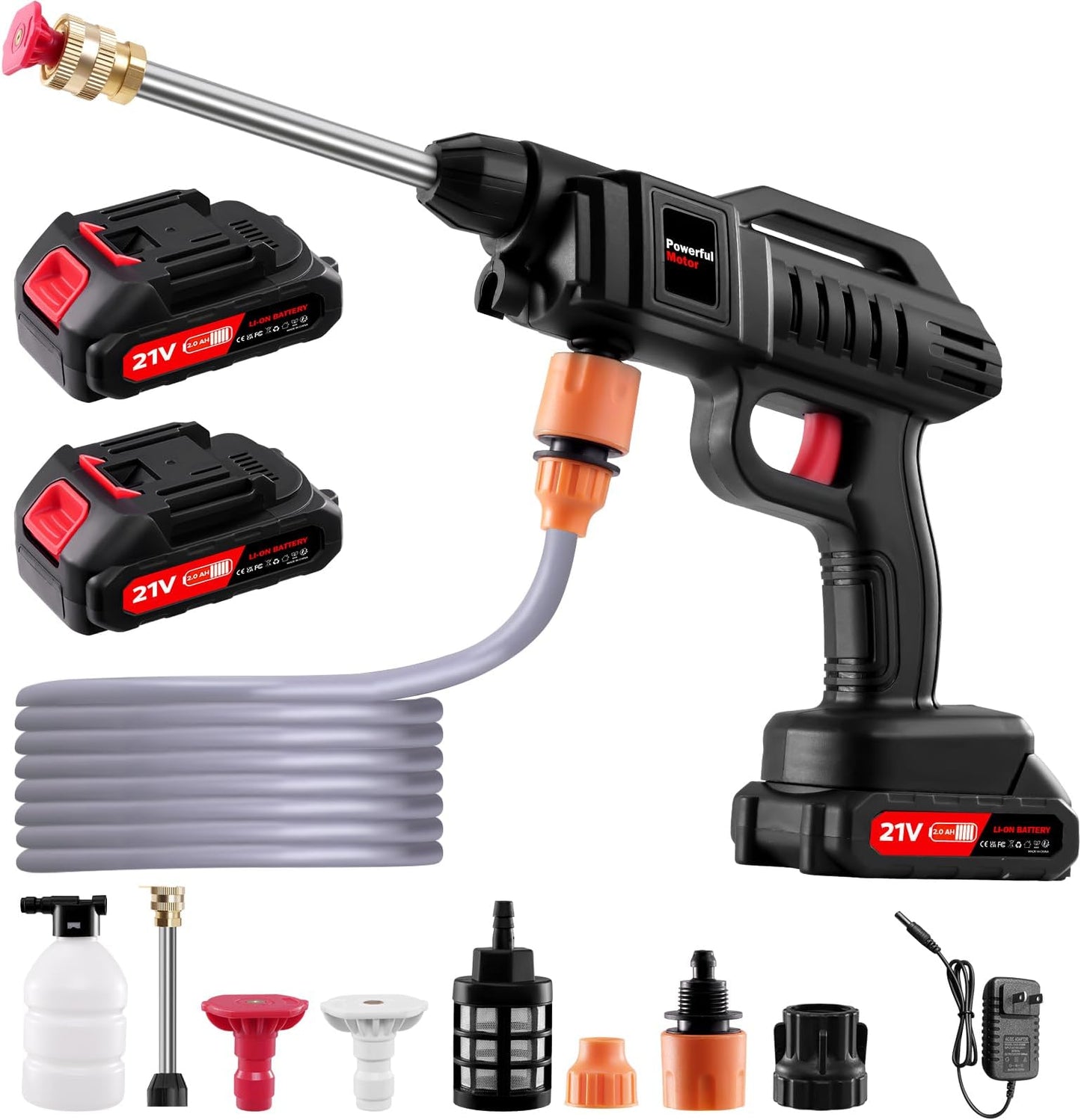 Cordless Electric Pressure Washers Gun for Car
