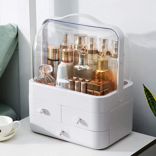 Makeup Organizer Box with Drawers for Vanity