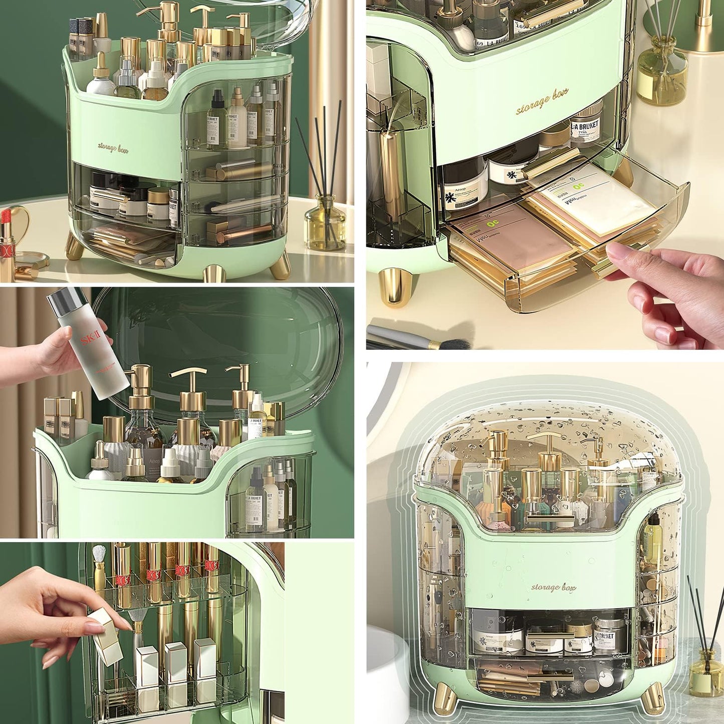 Cosmetic Organizer Makeup Storage Box