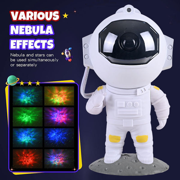 Galaxy Star Projector Astronaut Lamp Night Light