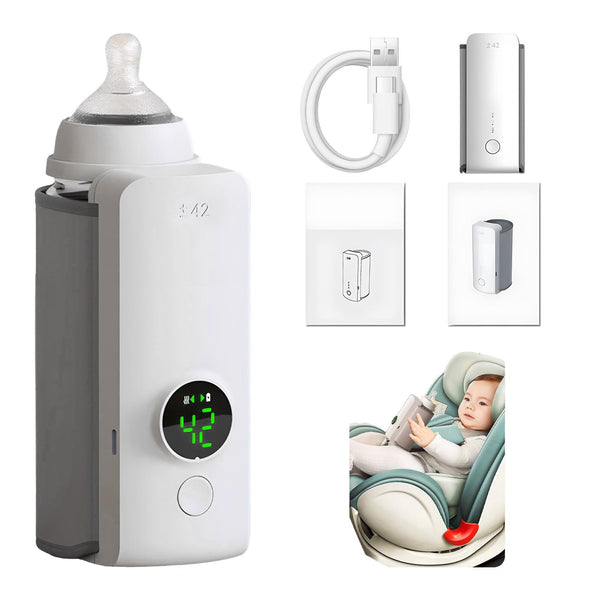 Portable USB Baby Bottle Warmer – Rechargeable Milk Heating Bag