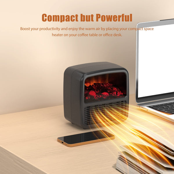 Electric Space Heater For Indoor Use Desktop High-power mini Heater