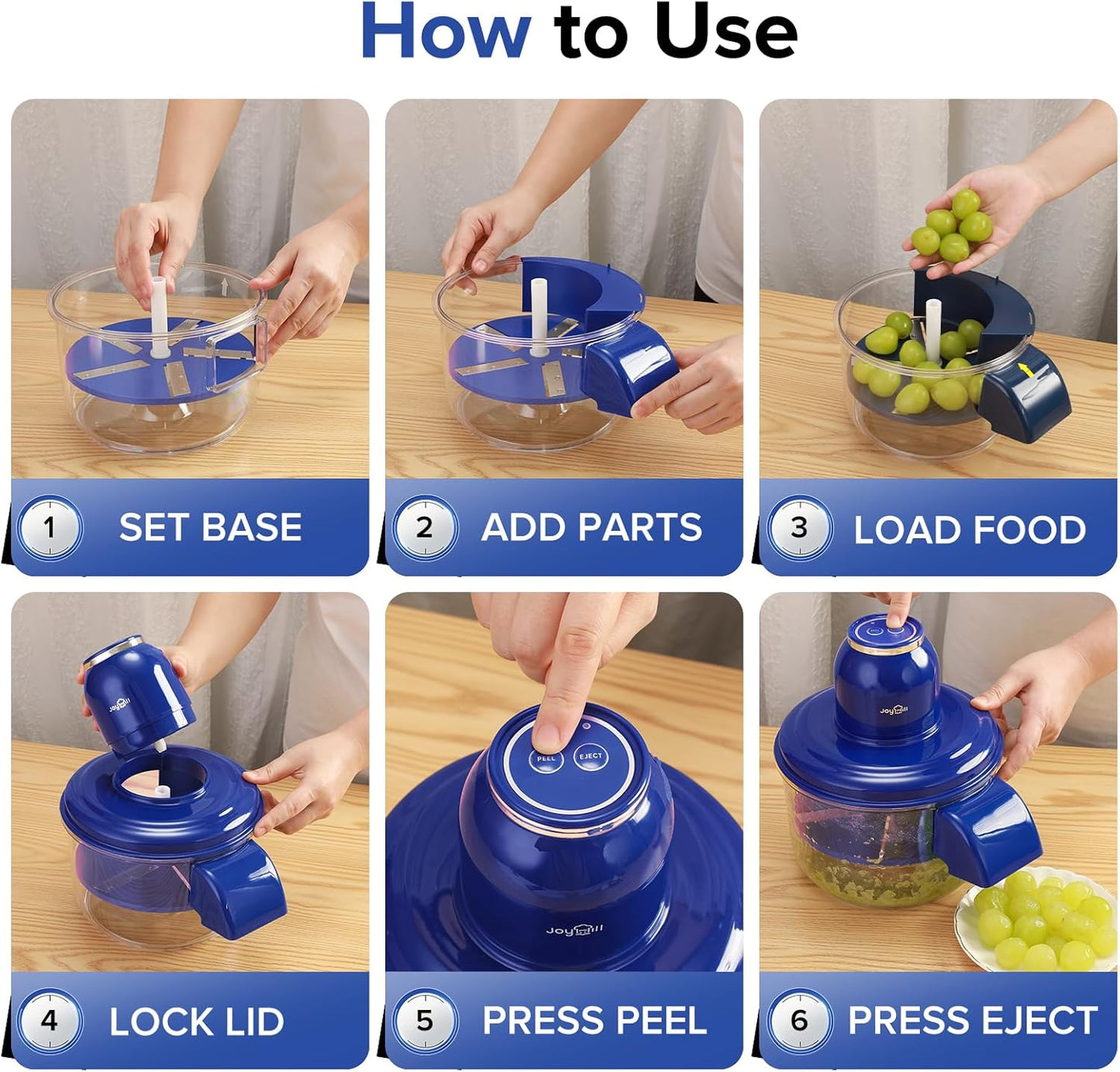 Rechargeable Garlic & Fruit Peeler